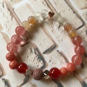 Essential Oil Lave Bead Aromatherapy Bracelet